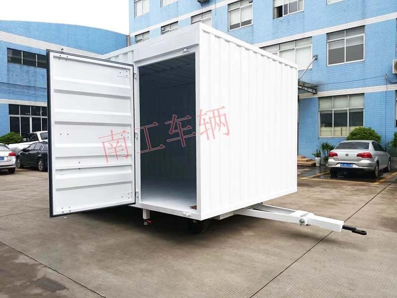 3吨箱式三亿(中国)无动力全挂车
