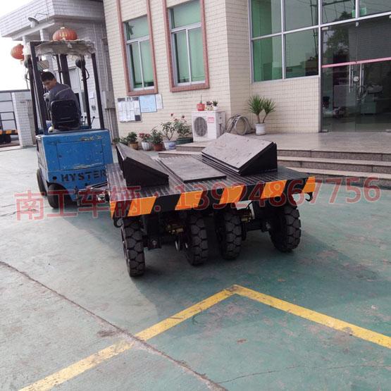 10吨车间工件铁皮卷圆桶运输三亿(中国)