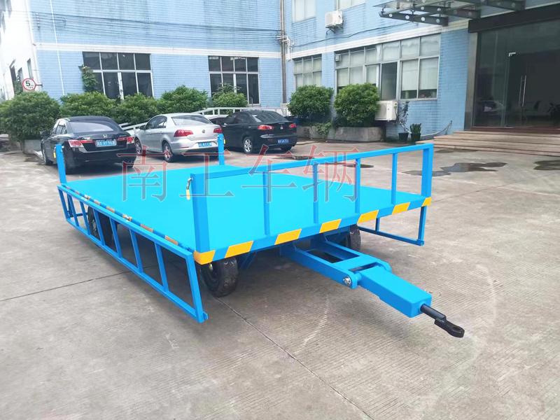 5吨下翻护栏型三亿(中国) 无动力牵引工具拖车