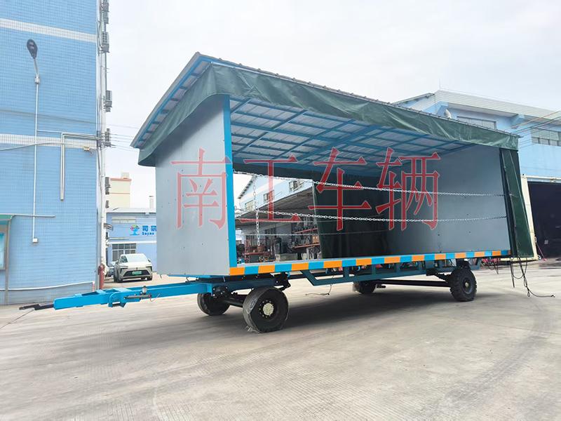 5吨雨篷拖车 牵引式雨棚三亿(中国)